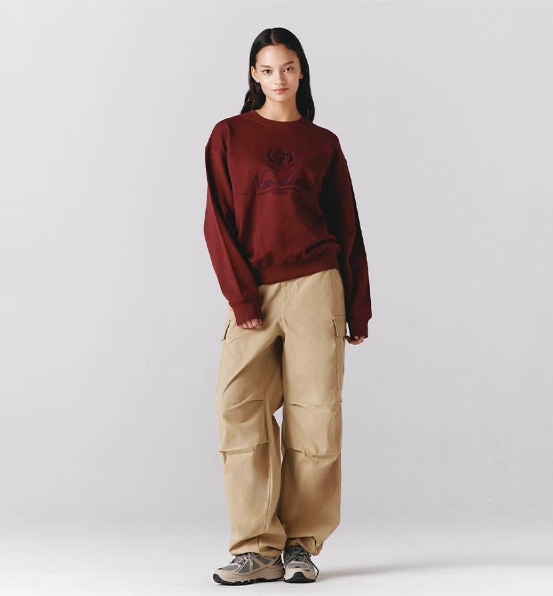 (S)여성 지오다노 조거핏 카고 팬츠  상품이미지8