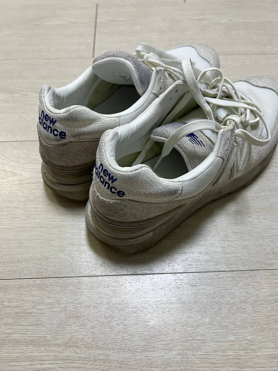 뉴발란스 x 렉토 574 애쉬 크림 레거시 상품이미지4