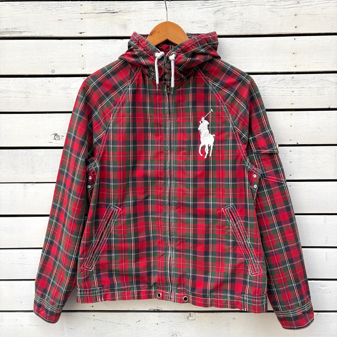 Polo 폴로 빅포니 체크 후드 자켓 상품이미지2