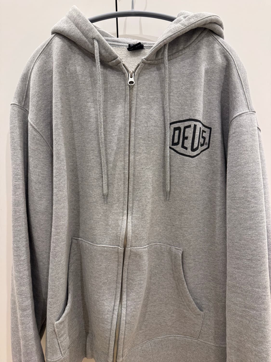 데우스 서울 후드집업 그레이 헤더 XL 상품이미지2