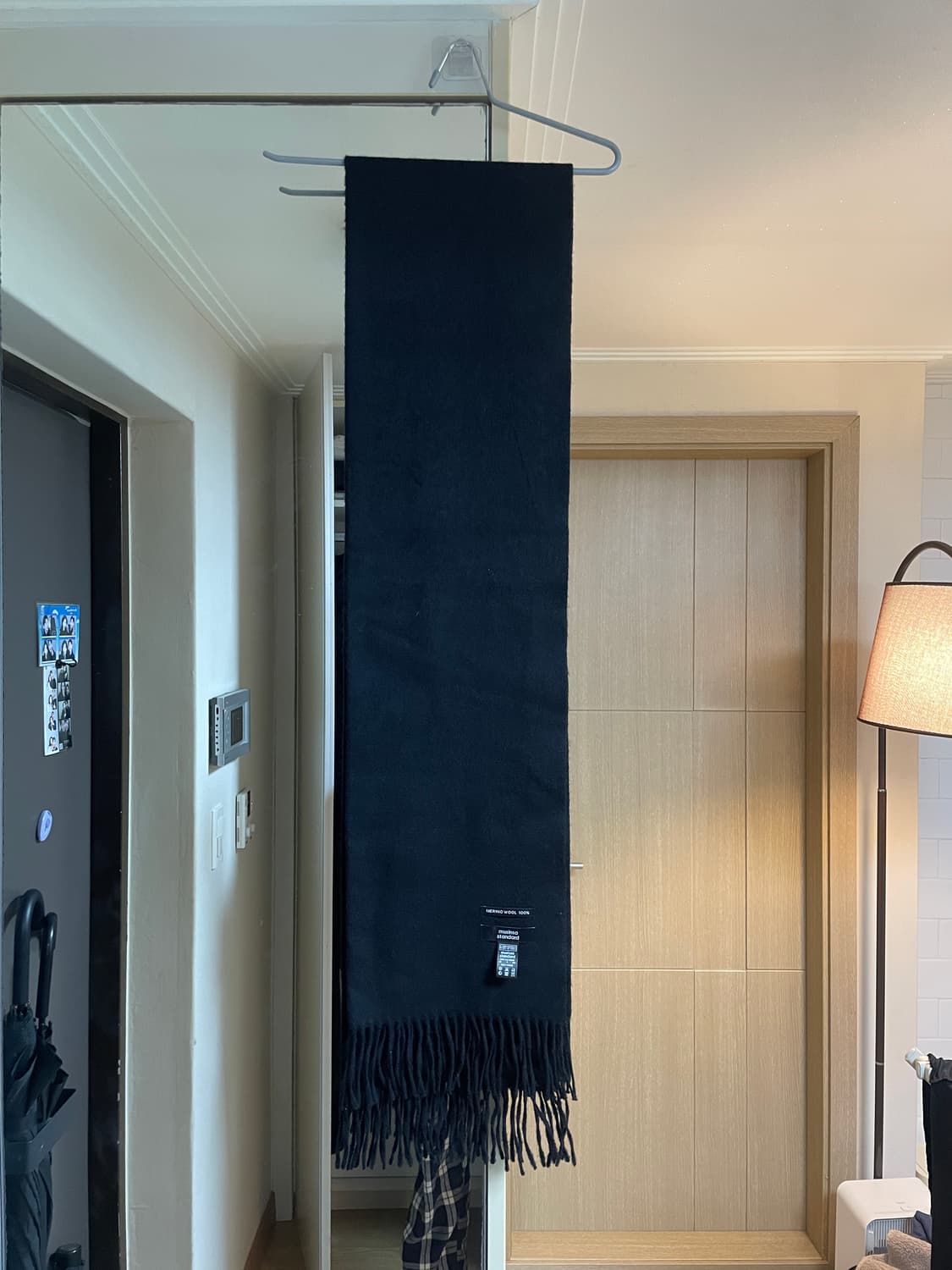 무신사 스탠다드 메리노 울100 머플러 상품이미지3