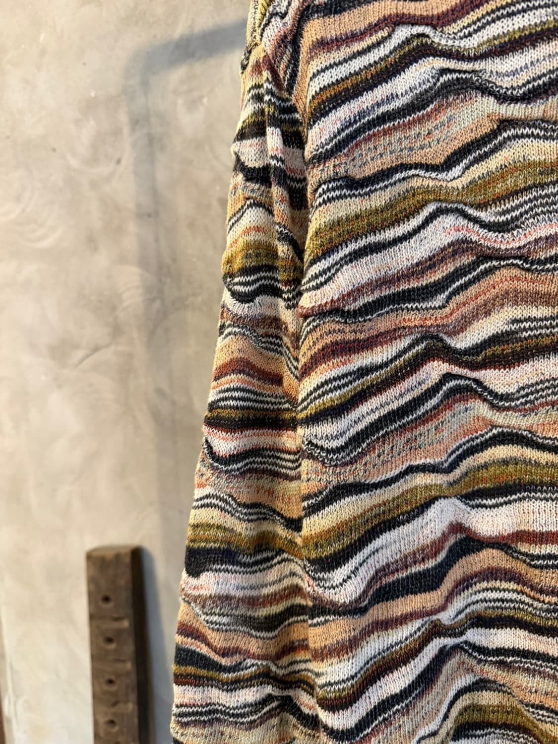 미쏘니 패턴 니트 66~77 상품이미지5