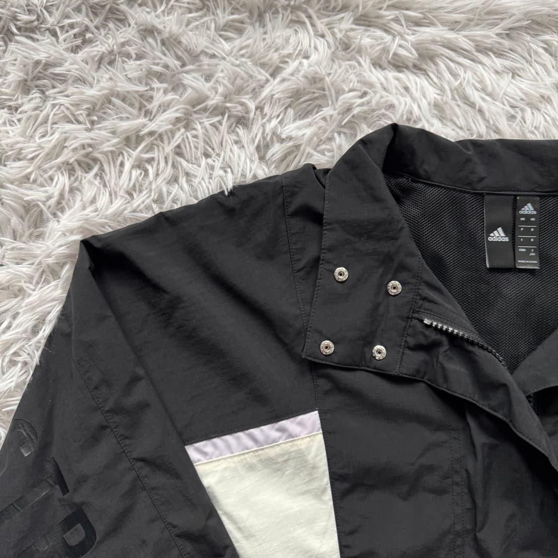 ADIDAS 일본빈티지 나일론 바람막이 아디다스 점퍼 m 46 상품이미지1