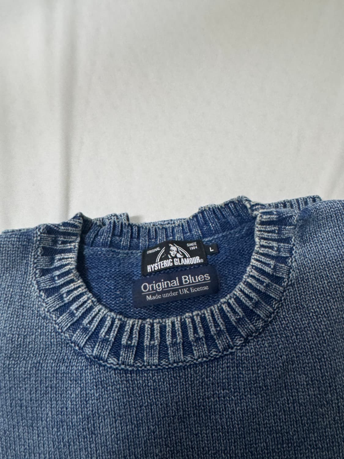 히스테릭글래머 오리지널블루스 니트 상품이미지3