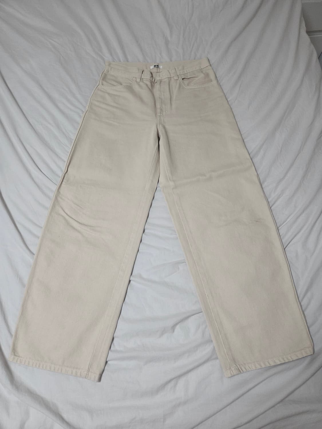 유니클로 U 라운드진 네추럴 29사이즈 상품이미지3