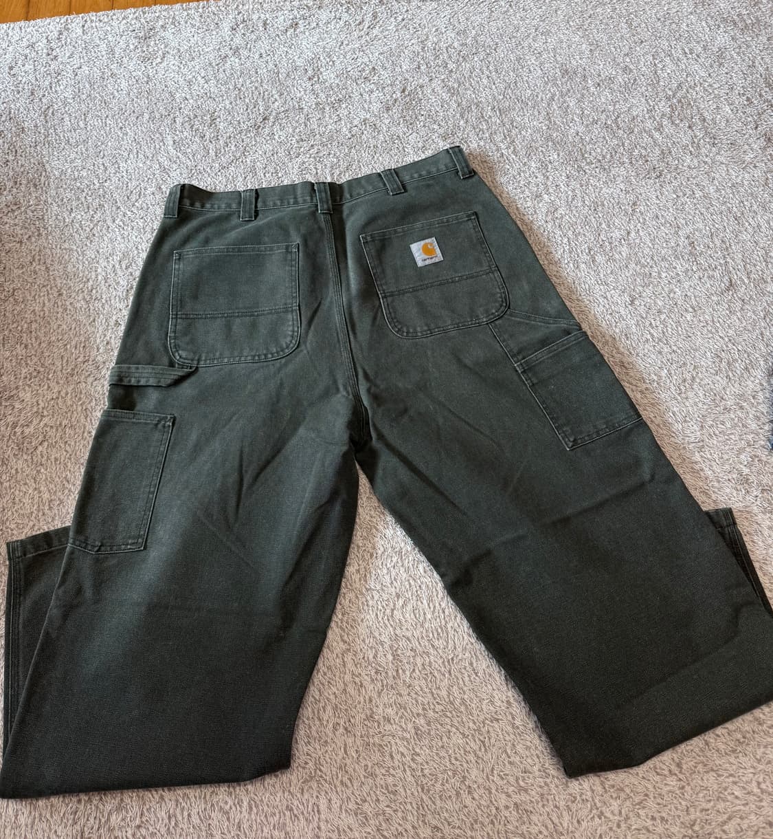 칼하트윕 carhartt wip 싱글니 모스그린 L사이즈(착샷) 상품이미지2