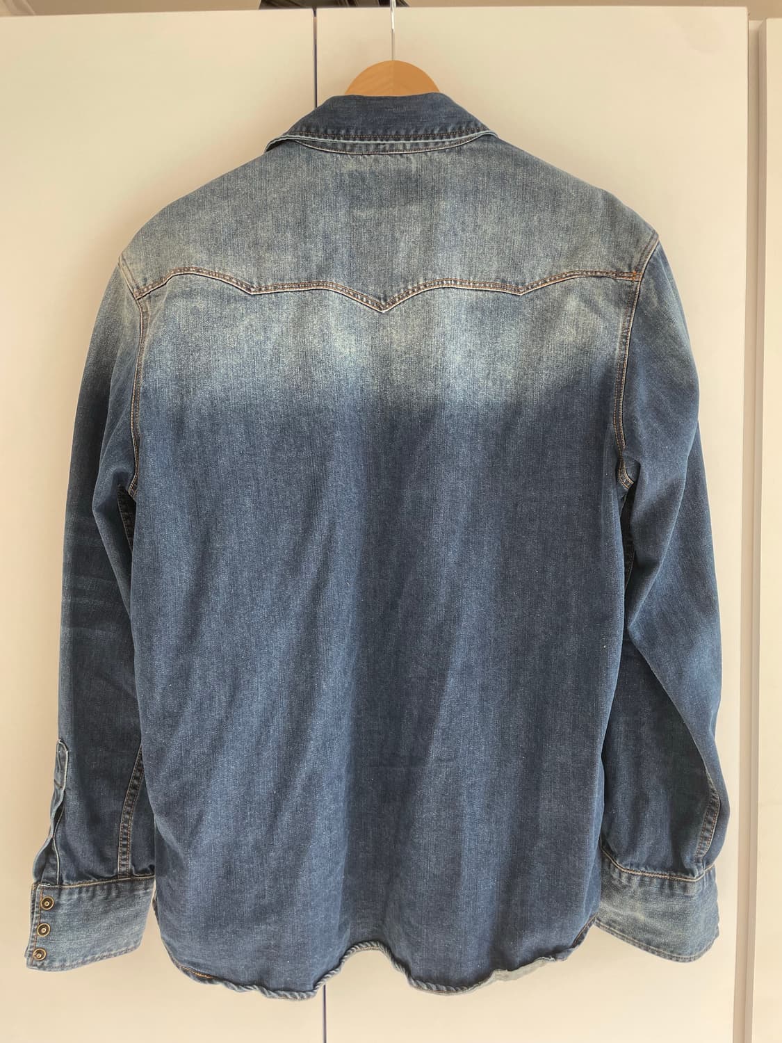 헤이스트 웨스턴 데님 셔츠 0사이즈(100) 상품이미지3