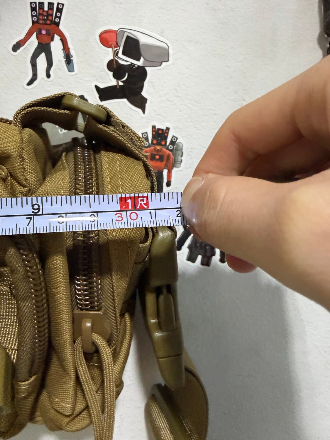 빈티지 밀리터리 카키색 크로스백 상품이미지6