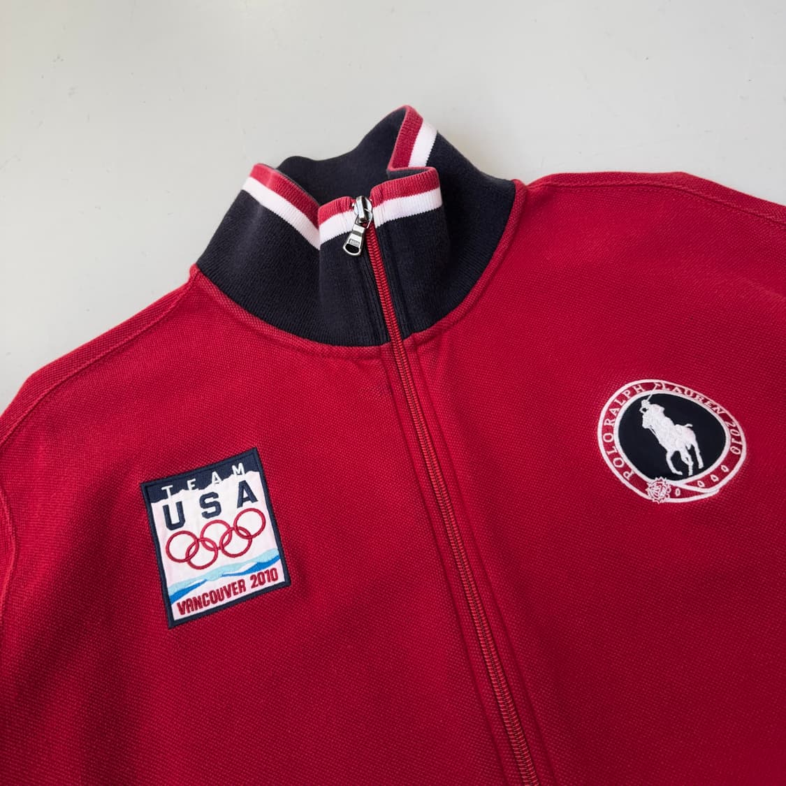 폴로 빅포니 치프키프 USA 코튼 져지 집업 상품이미지3