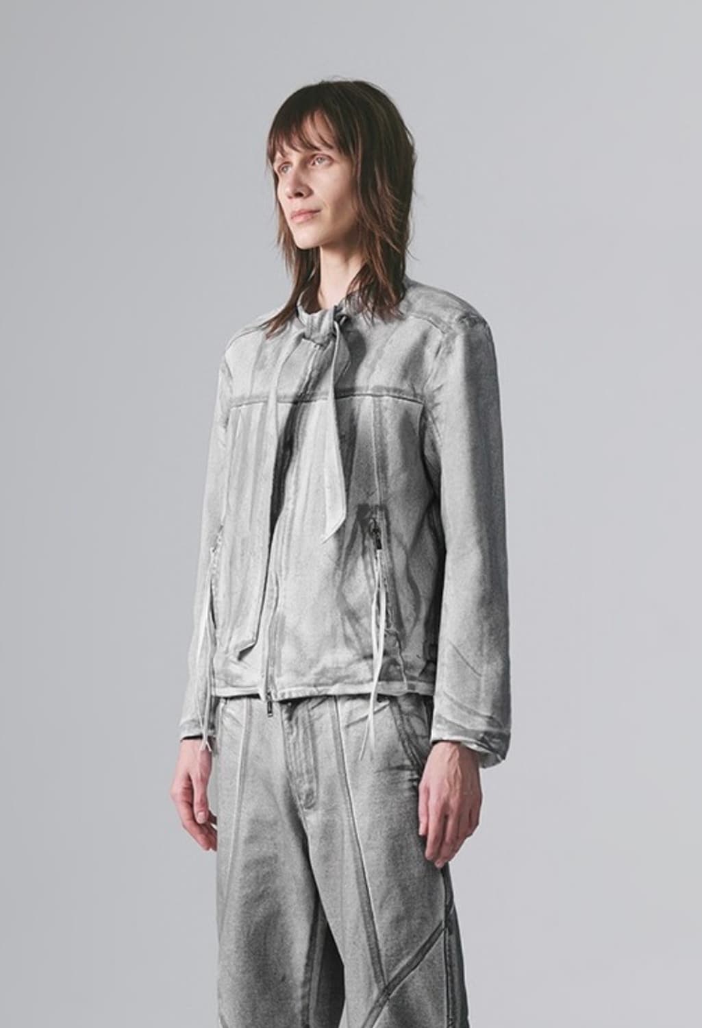 나체 타이 라이더 자켓_더티 화이트 상품이미지4