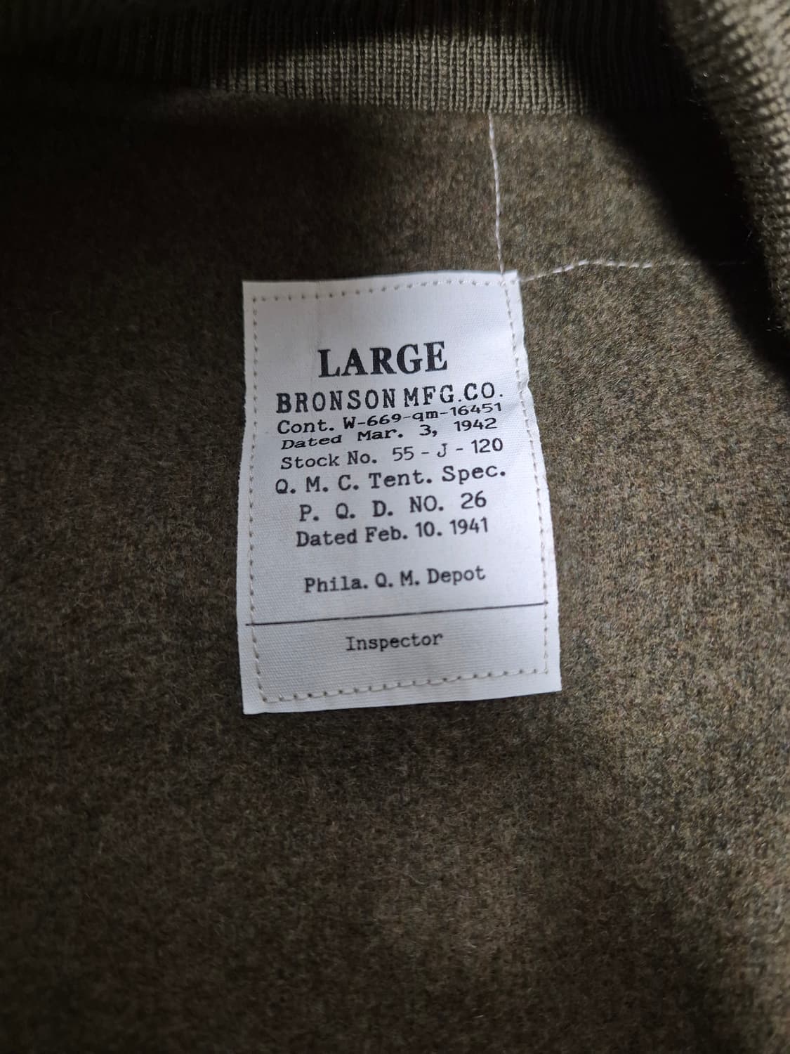 브론슨 택시 드라이버 탱커 자켓 상품이미지5