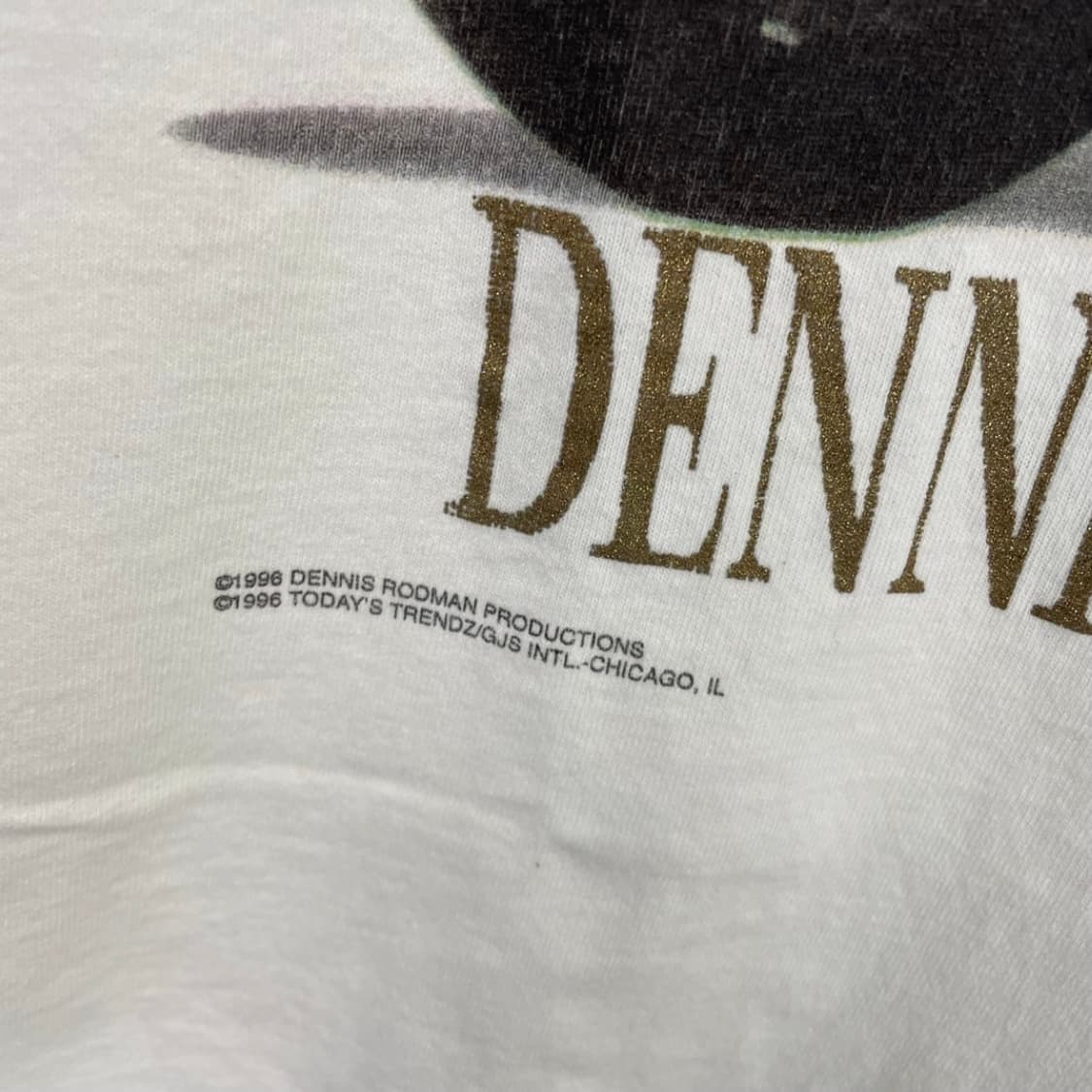 90s 빈티지 데니스 로드맨 프린팅 티셔츠 상품이미지5