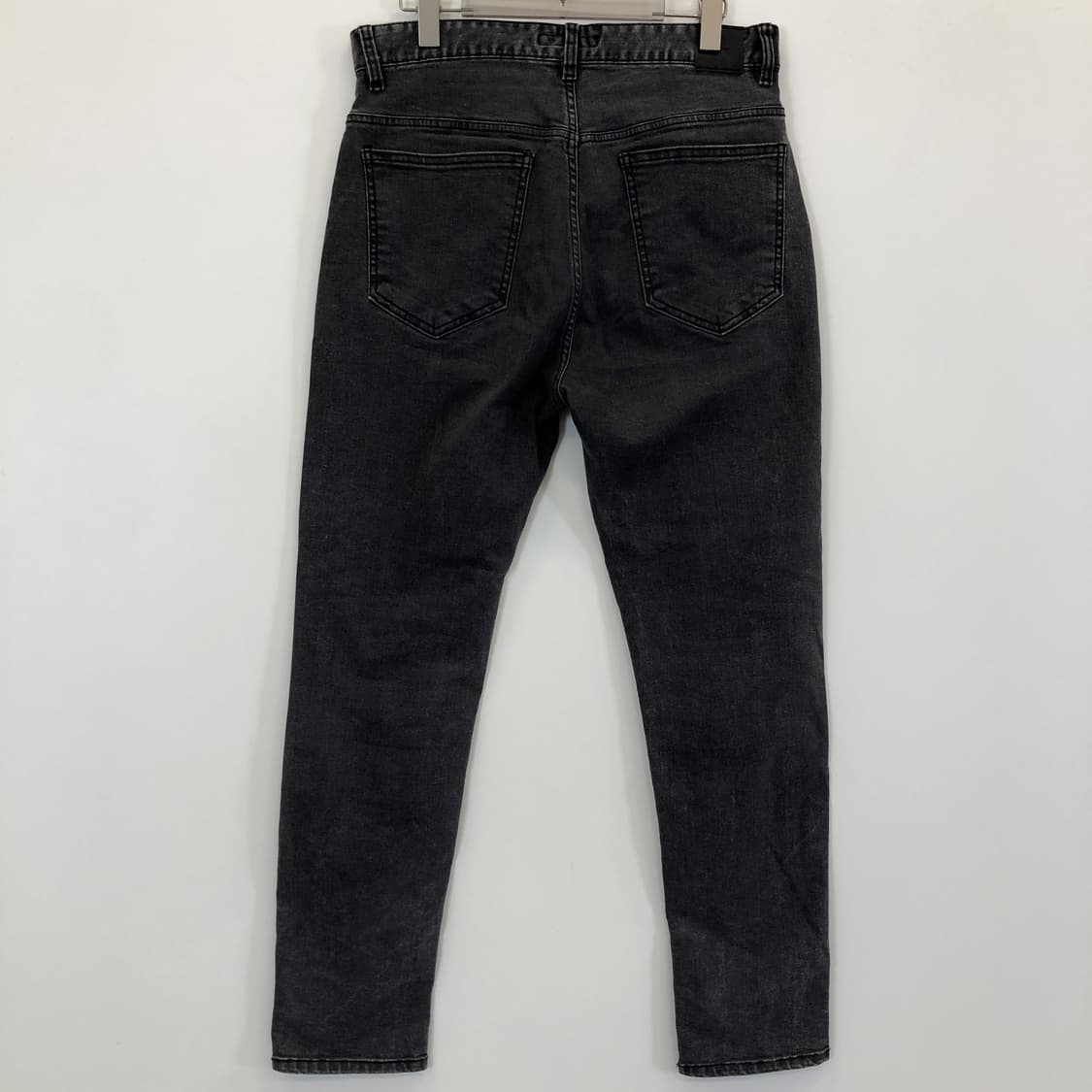 일꼬르소 흑청 레더패치 데님진 32 인치  상품이미지3