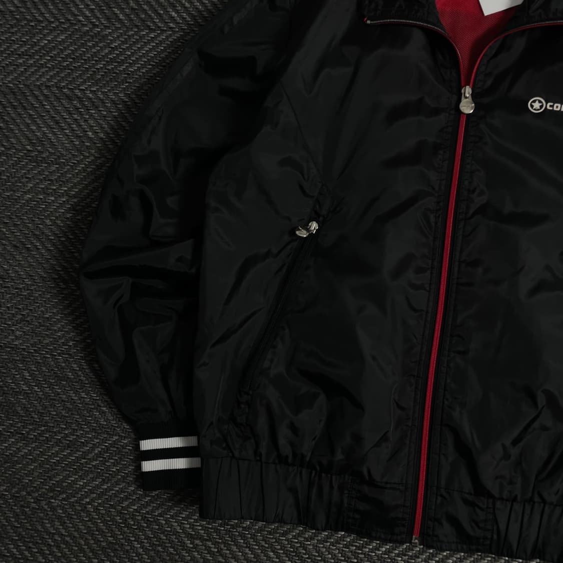 00s 컨버스 올드스쿨 디테일 우븐 트랙 자켓y 3527 상품이미지4