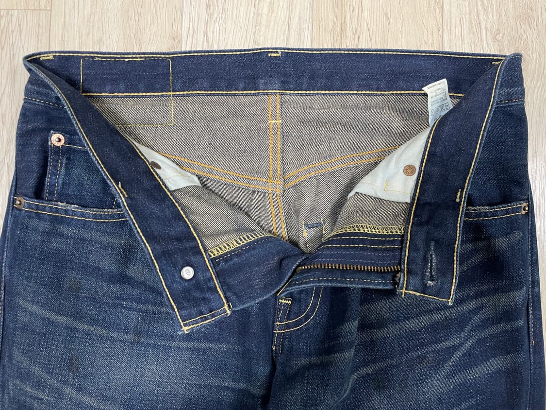 30) 00s 리바이스 재팬 502 오일워싱 데님팬츠(RRL&LVC&폴로 상품이미지6