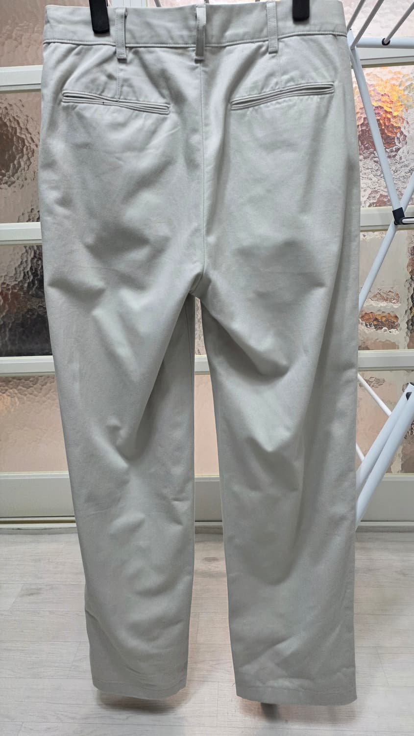 유니클로 스트레이트 치노팬츠 아이보리 76사이즈 상품이미지2