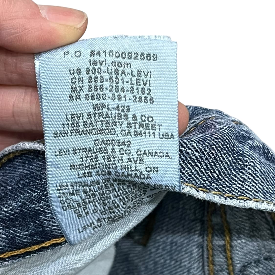 리바이스 527 부츠컷 데님팬츠 s08506 상품이미지9