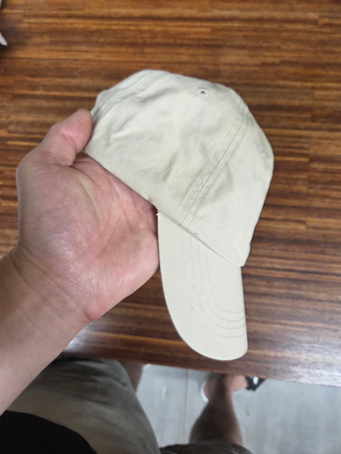 Lee 스몰 트위치로고 모자 프리 베이지 상품이미지2