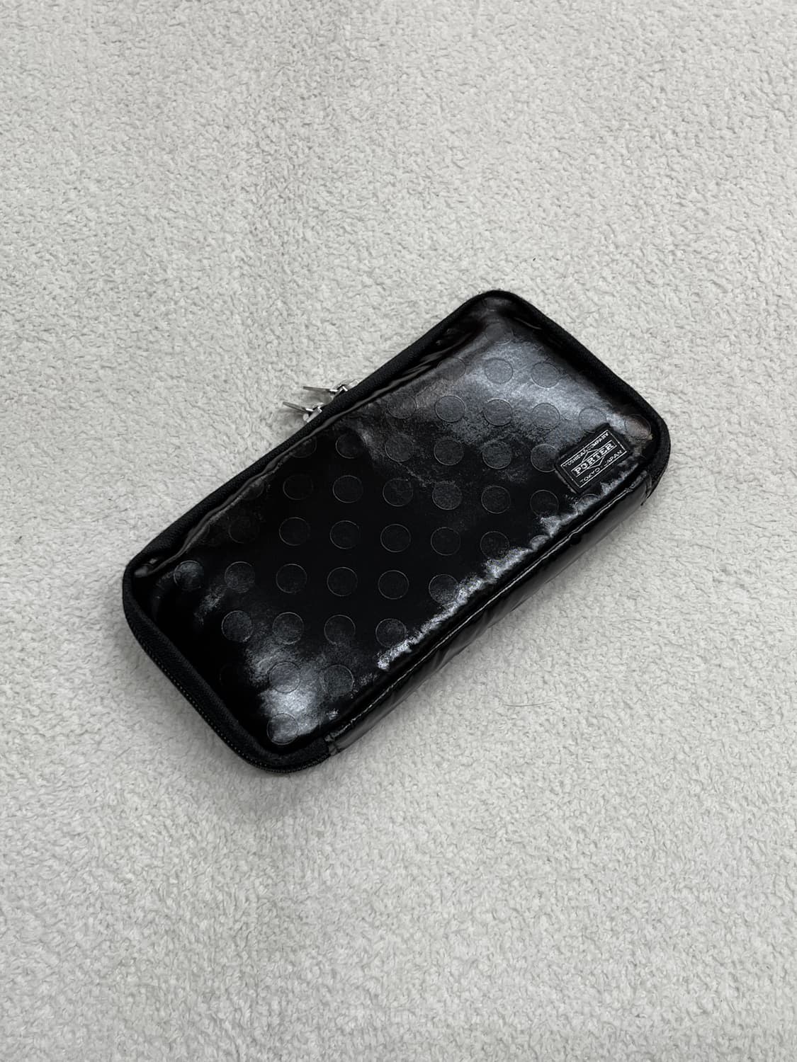 PORTER 포터 도트 장지갑 블랙 상품이미지1