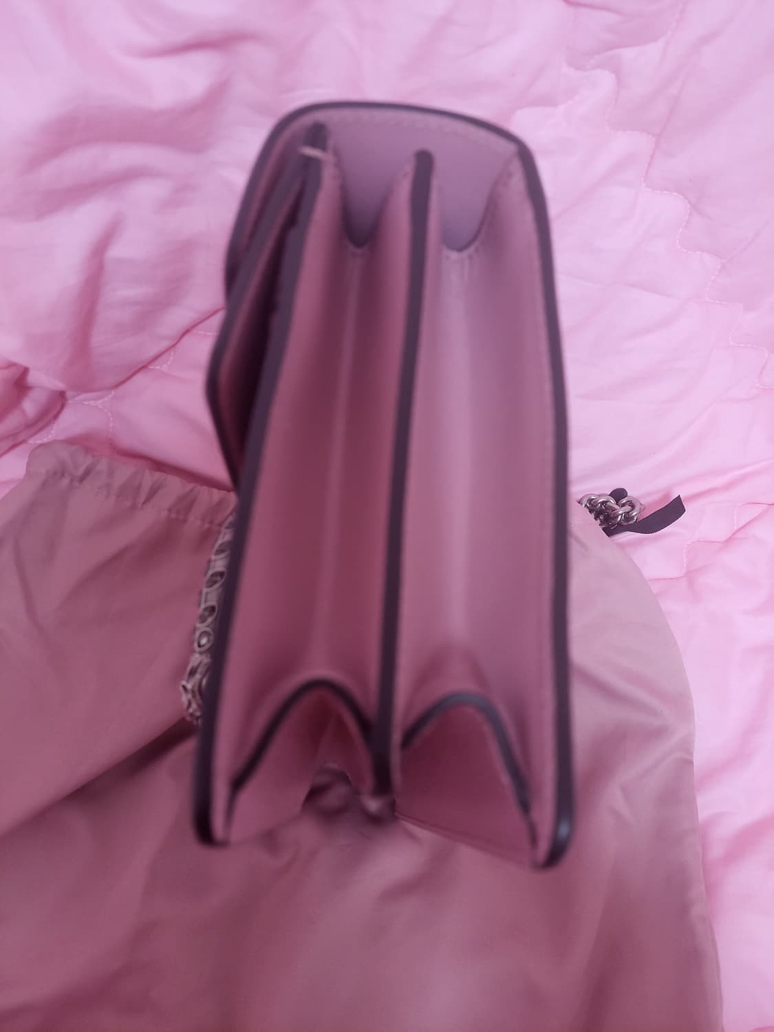 정품)급처새상품미사용!구찌 발렌타인한정판 디오니소스 핑크 공주가방 숄더백 상품이미지8