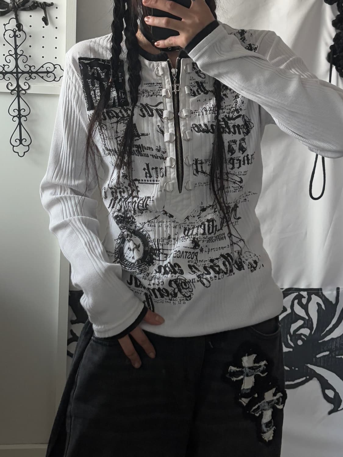 • Funky Printed Detail Long Sleeve 상품이미지6