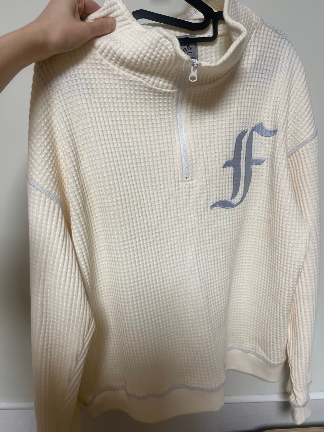 샵페어리 와플 집업 상품이미지2