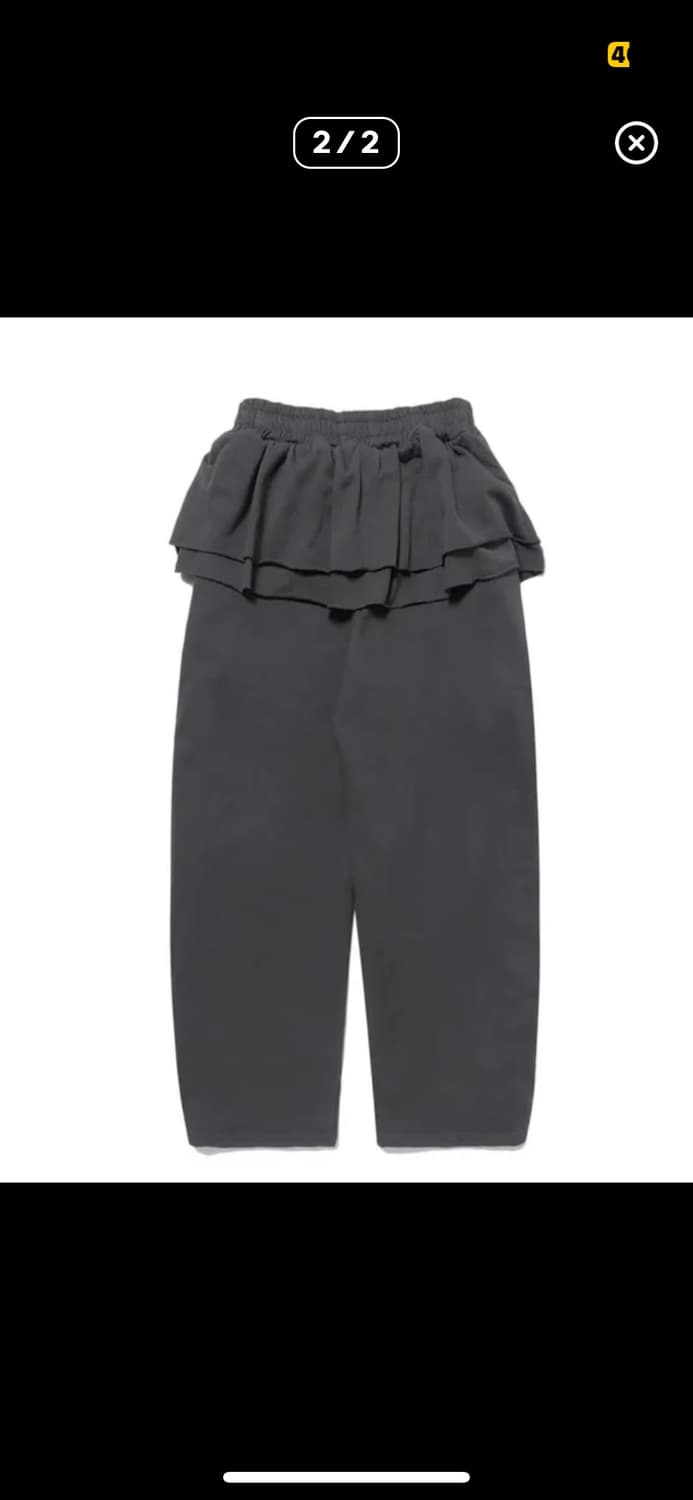 허그유어스킨 프릴 스커트 조거팬츠 상품이미지2