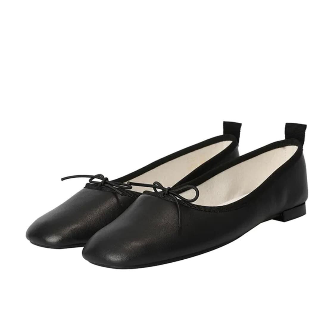 [36.5,37,37.5]레페토 26ss 가랑스 곰므 플랫 슈즈/블랙 상품이미지1