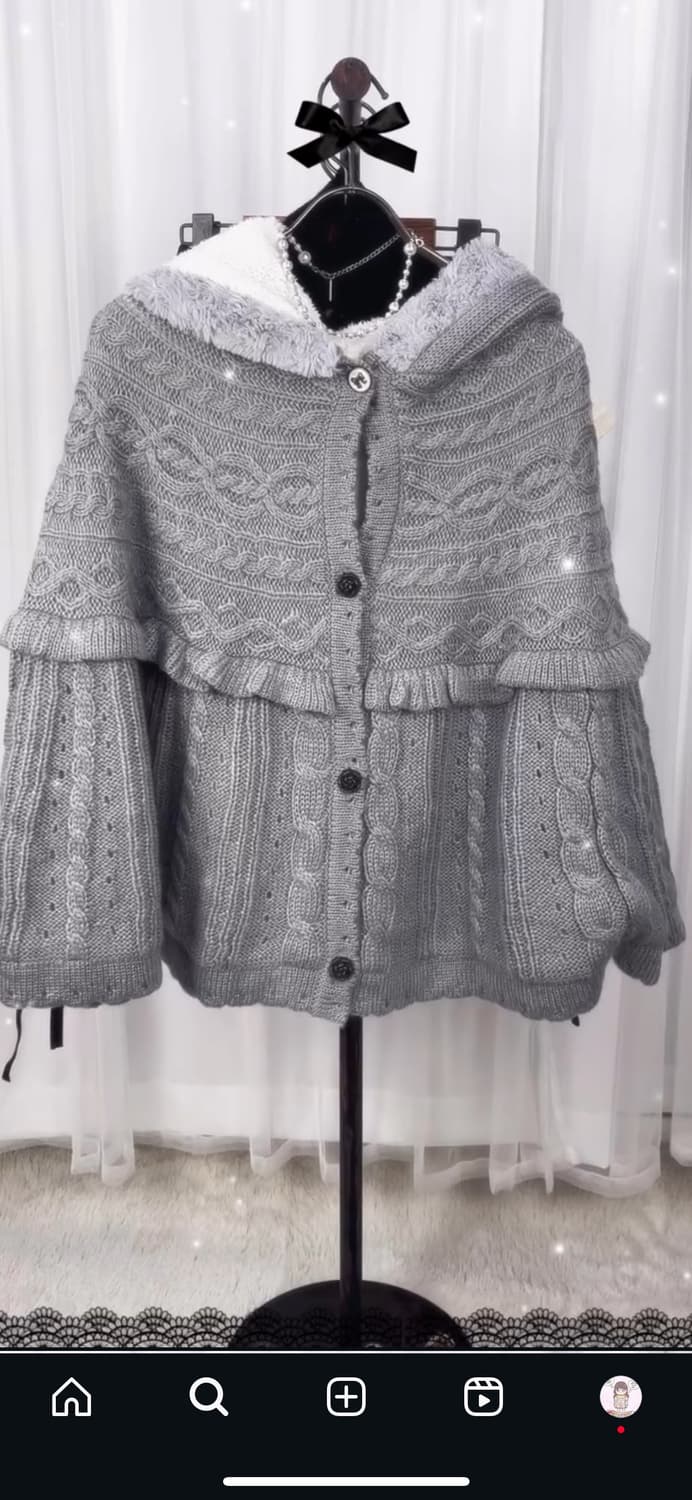 엑시즈팜 양지뢰 양산형 지뢰계 케이프 판매합니다 상품이미지1