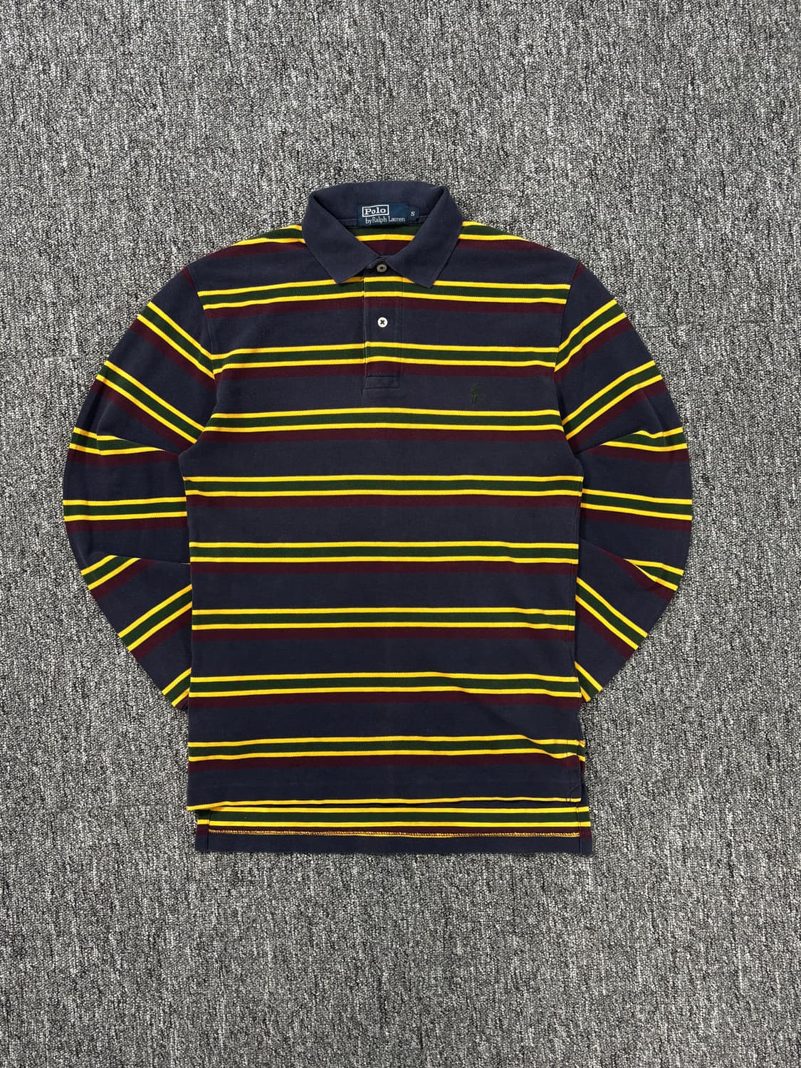폴로 랄프로렌 스트라이프 카라 니트 상품이미지1