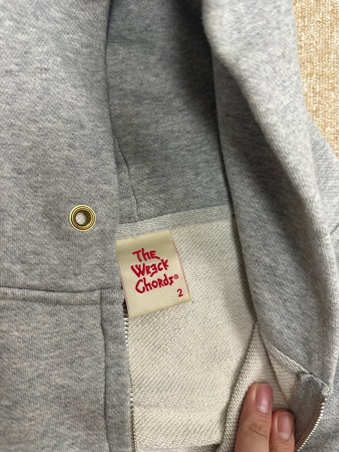 뤡코즈 리벌티 후드집업 2 판매합니다. 상품이미지3