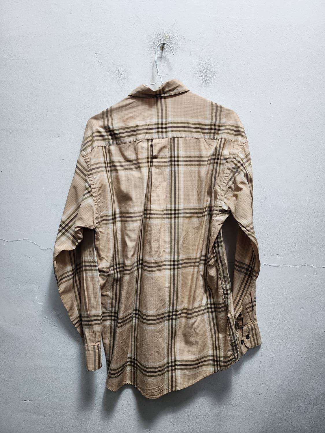 버버리 올드스쿨 USA 노바체크 셔츠 상품이미지2