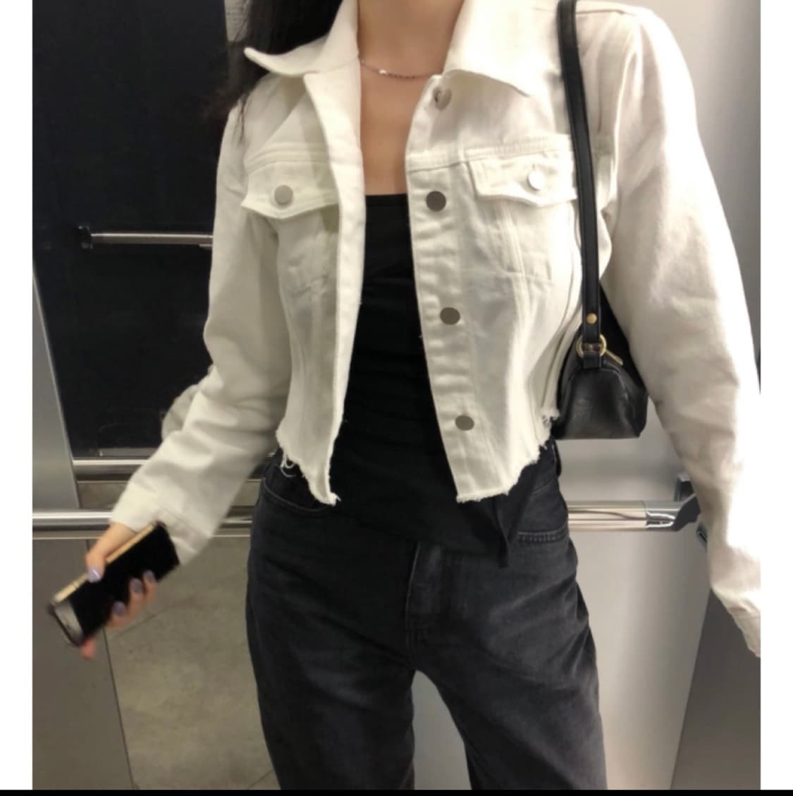 애즈온 프렌치 데님자켓 상품이미지1