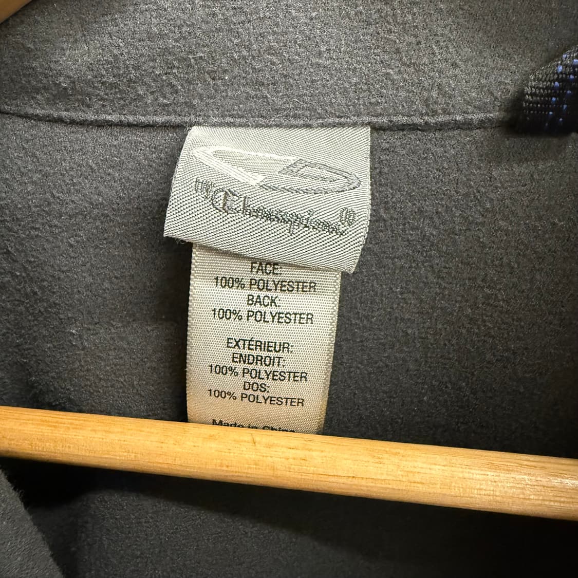 챔피온 Men's Black Activewear Full Zip m 상품이미지2