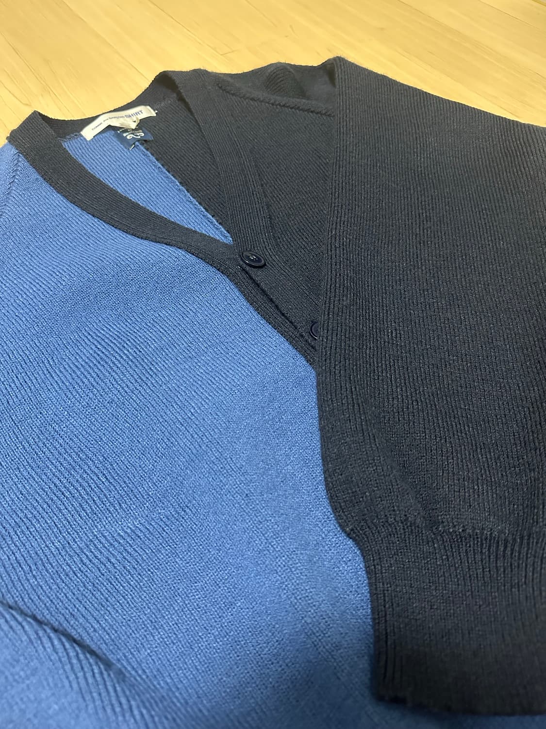 21AW Lochaven color block cardigan 상품이미지2