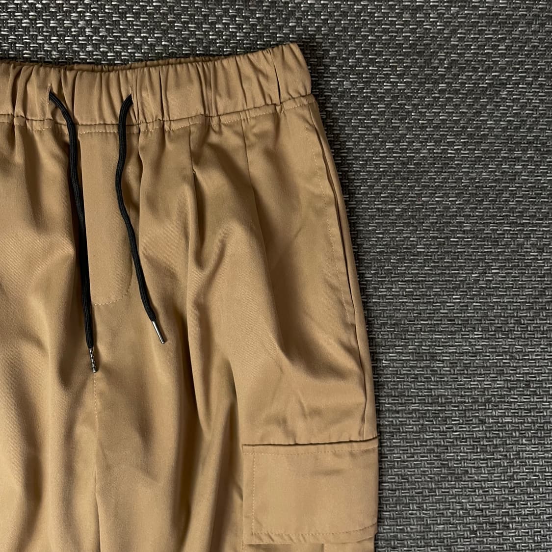 빈티지 나일론 브라운 카고 팬츠 상품이미지3