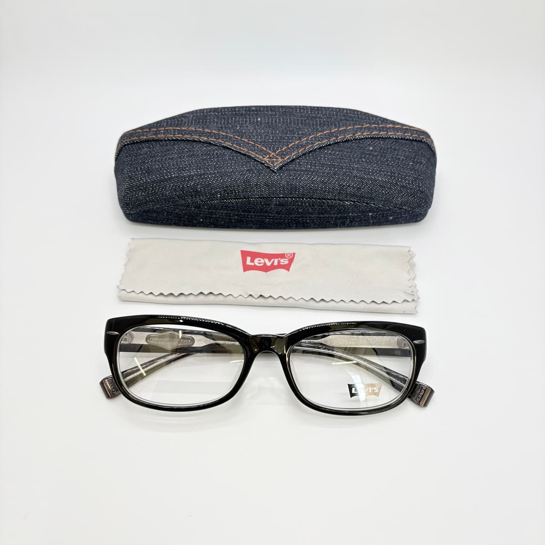 LEVI'S 리바이스 블랙 실버 뿔테 (정품케이스 증정) 상품이미지9