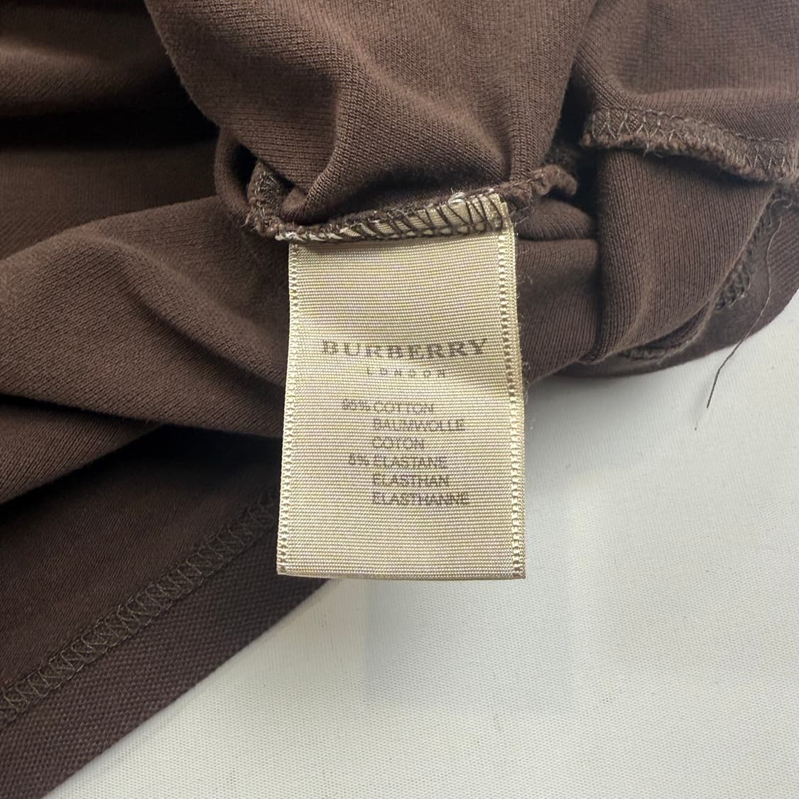 버버리 라인원피스 브라운 상품이미지3