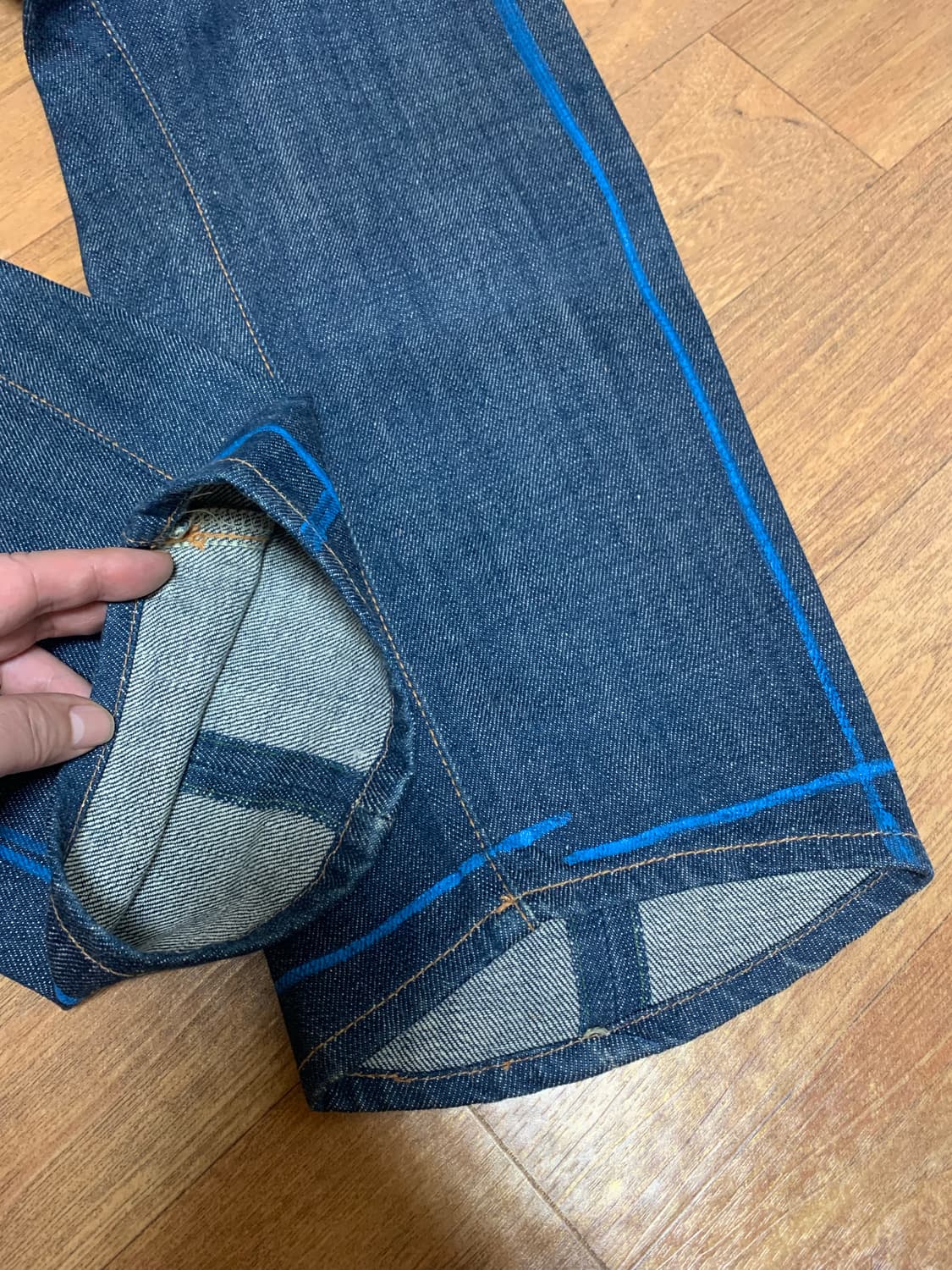 LEVIS RED 00/SS 리바이스 레드 시그니쳐 트레이핑 데님(샘플) 상품이미지5