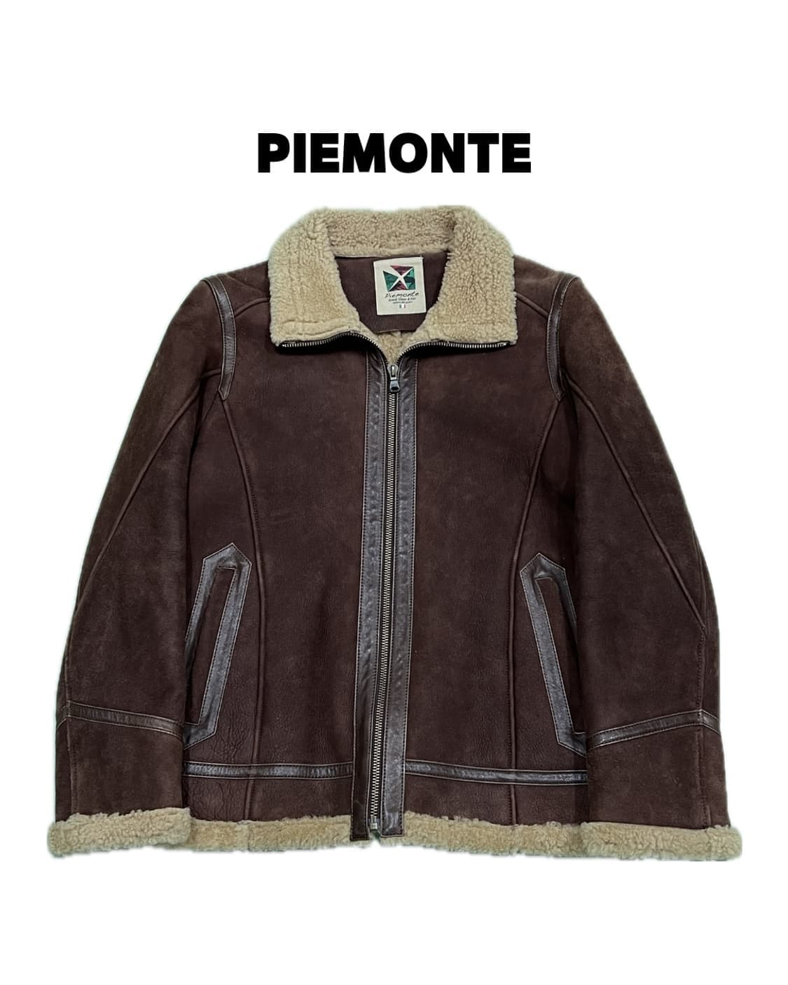 (95) 프랑코 페라로 빈티지 양가죽/양털 무스탕 자켓 상품이미지1