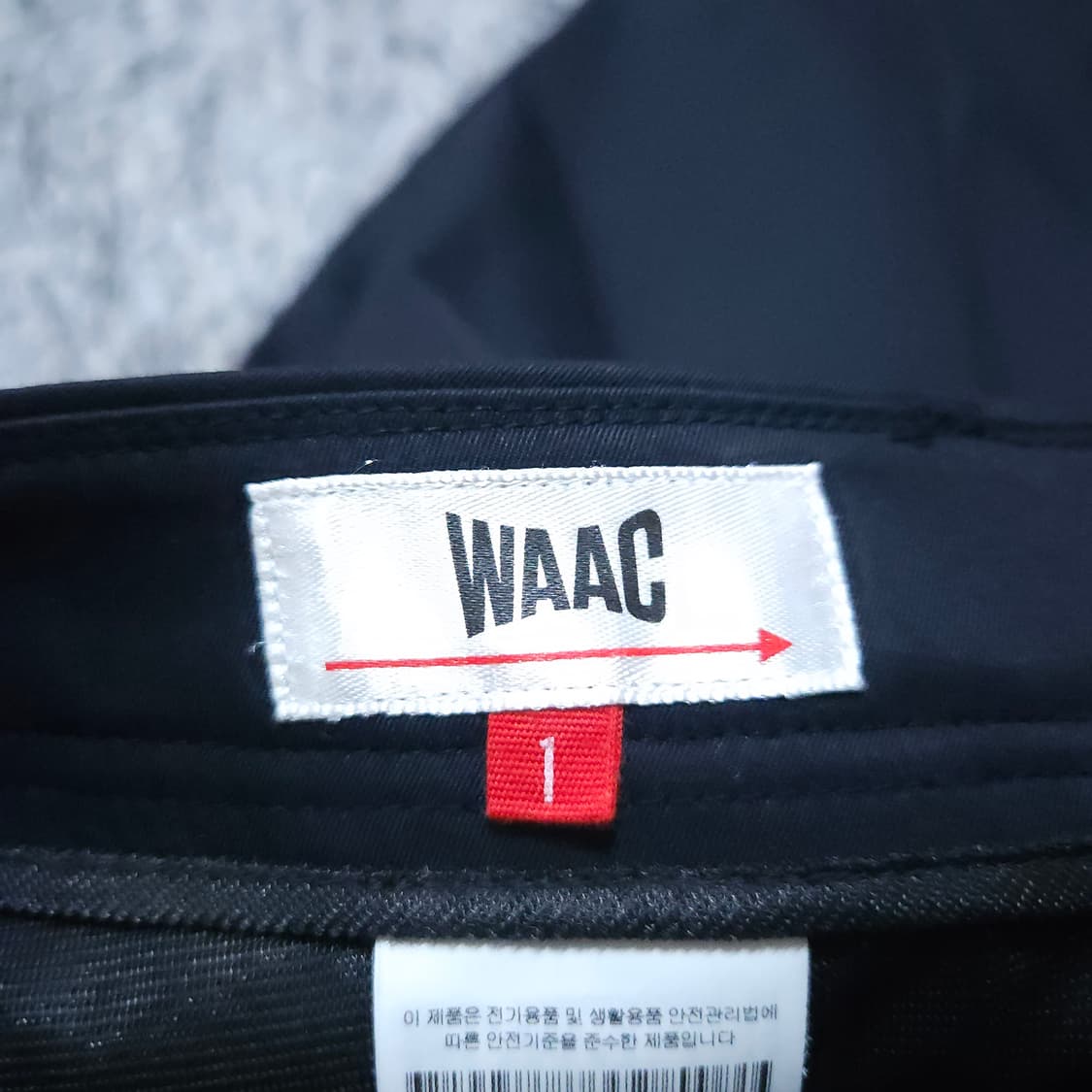 왁Waac) 32(81) 남자 춘추골프바지(네이비) / 왕눈이샵 상품이미지8