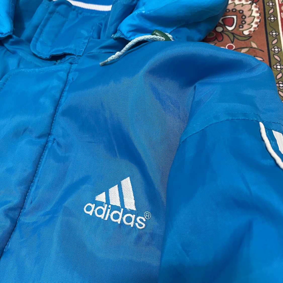 아디다스 올드스쿨 빅로고 바람막이 점퍼 XL/105 상품이미지8