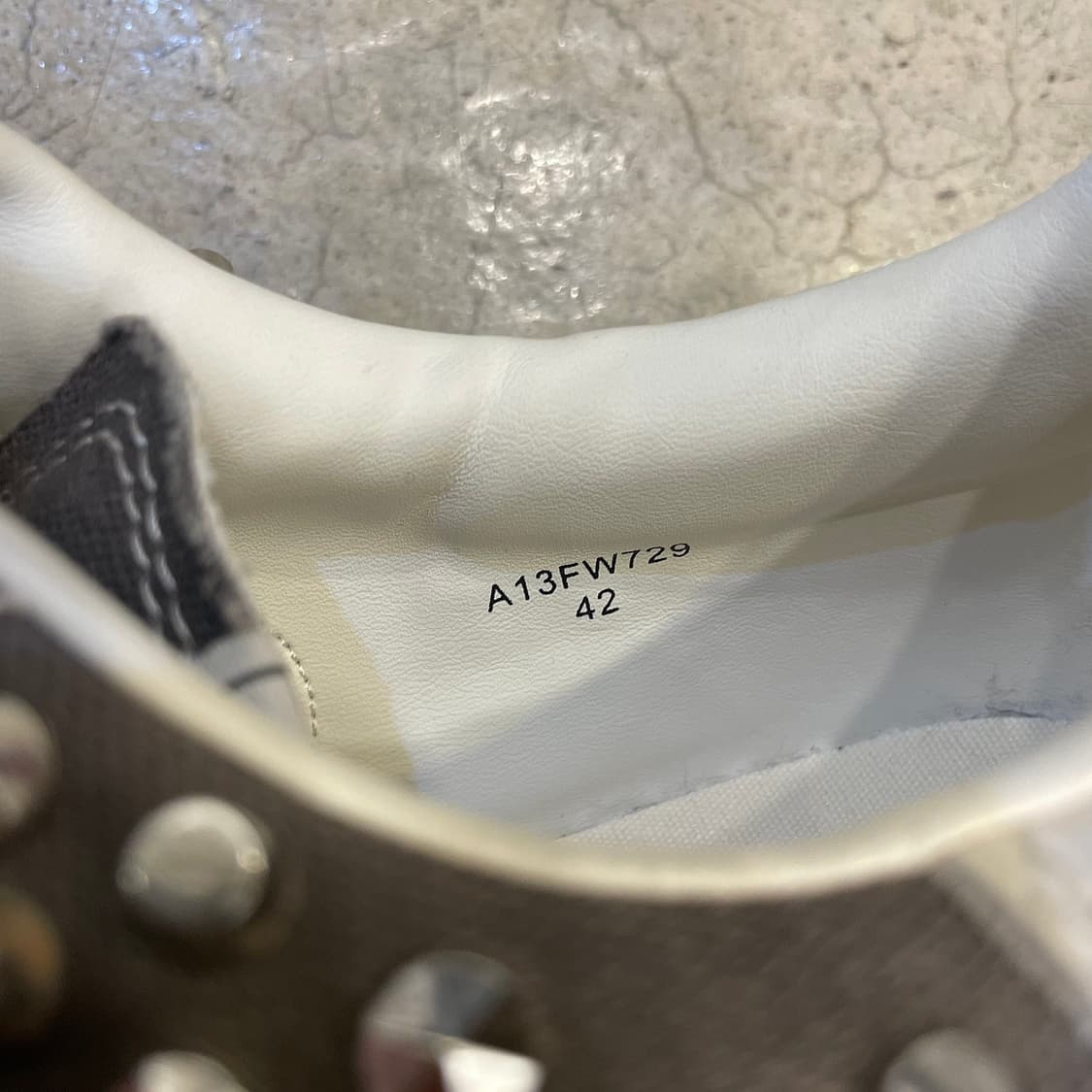 미하라 야스히로 PETERSON23 스터드 스니커즈 상품이미지10