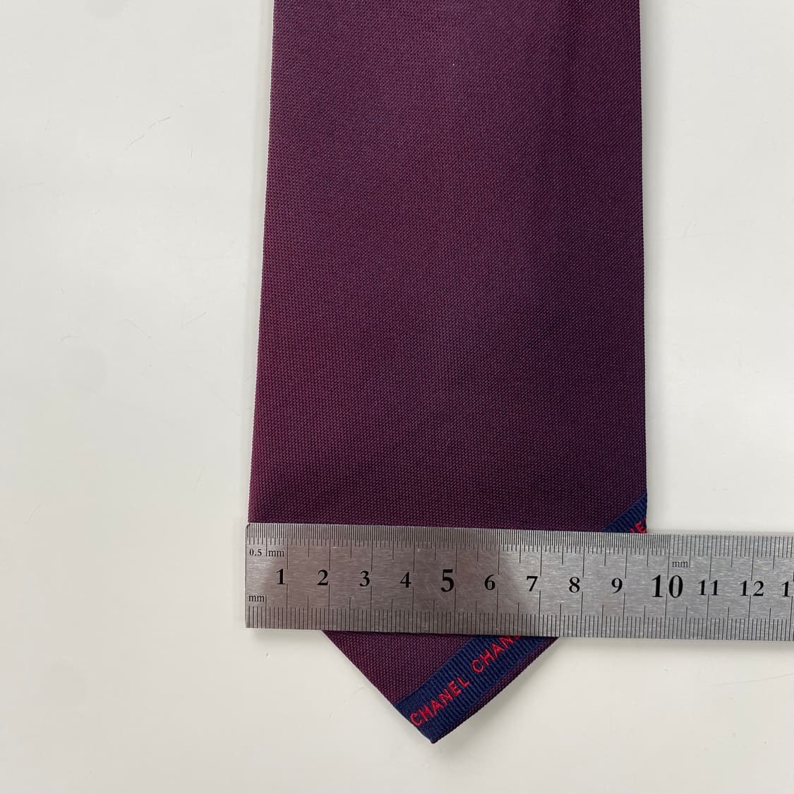 샤넬(CHANEL) 영문로고 명품 정품 넥타이 상품이미지7