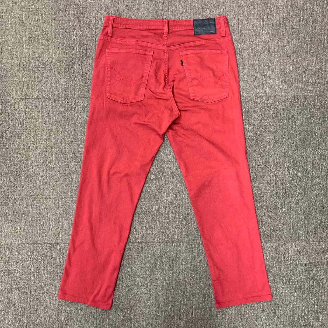 [35] 에드윈 503NBA 레드 데님팬츠 상품이미지2