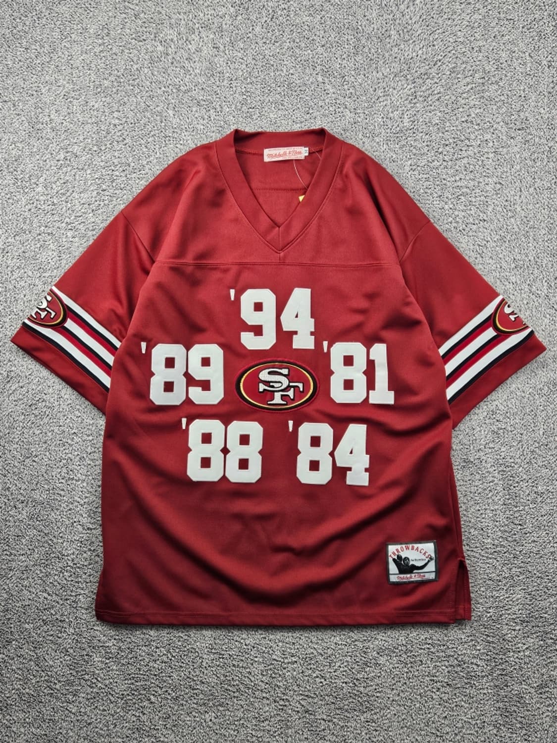 USA 미첼앤네스 샌프란시스코 49ERS 풋볼 져지 (50)/ 11850 상품이미지1