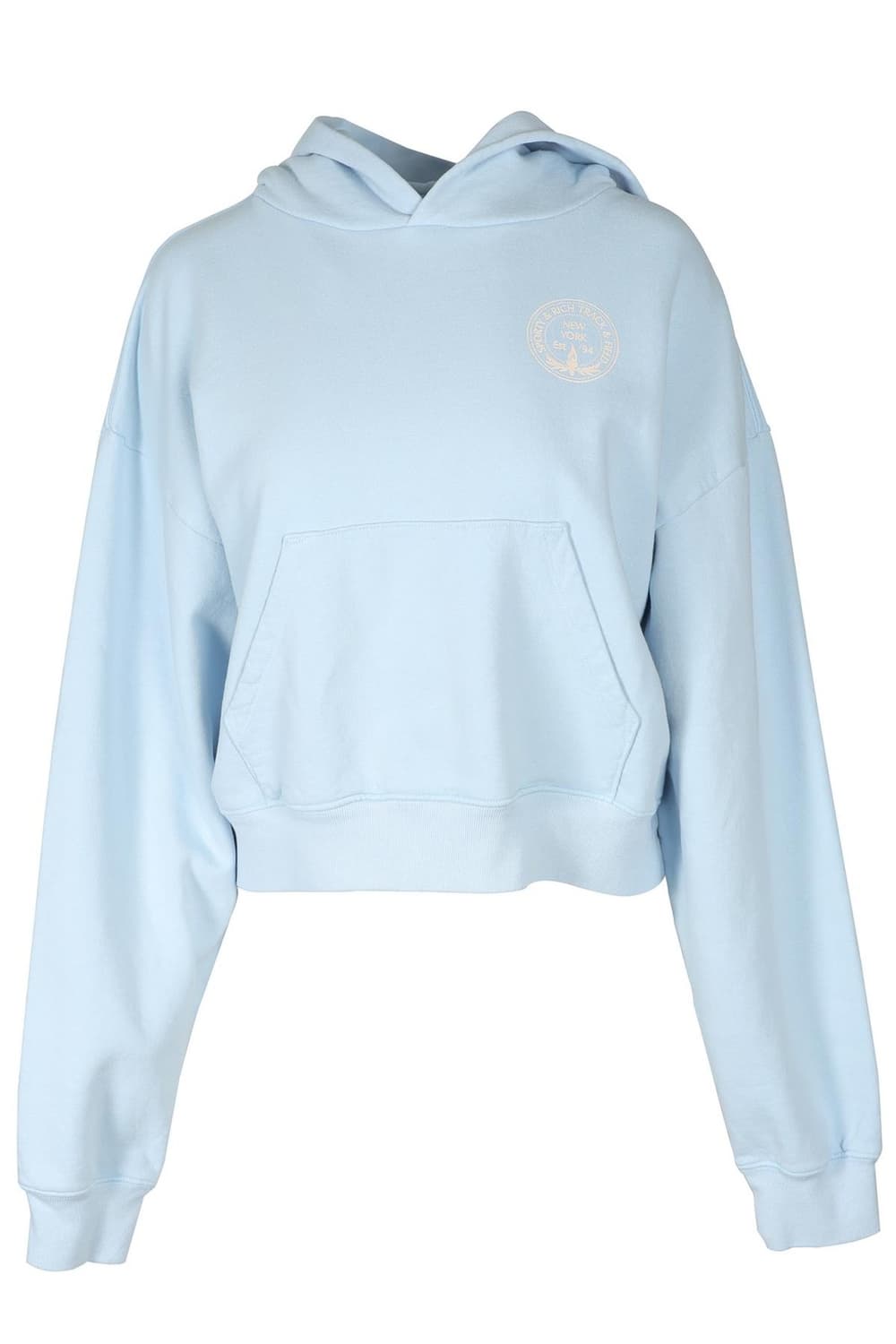 스포티 & 리치 코튼 후드티 스카이블루 상품이미지1