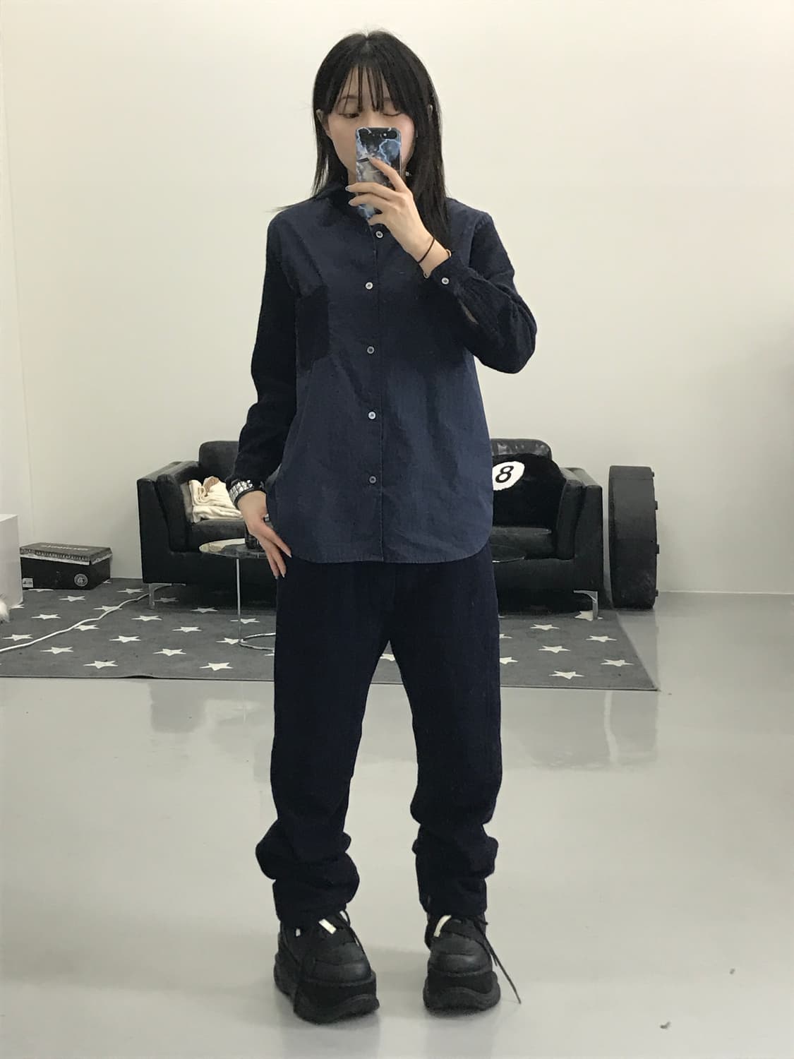 꼼데가르송 울 디테일 셔츠 상품이미지1