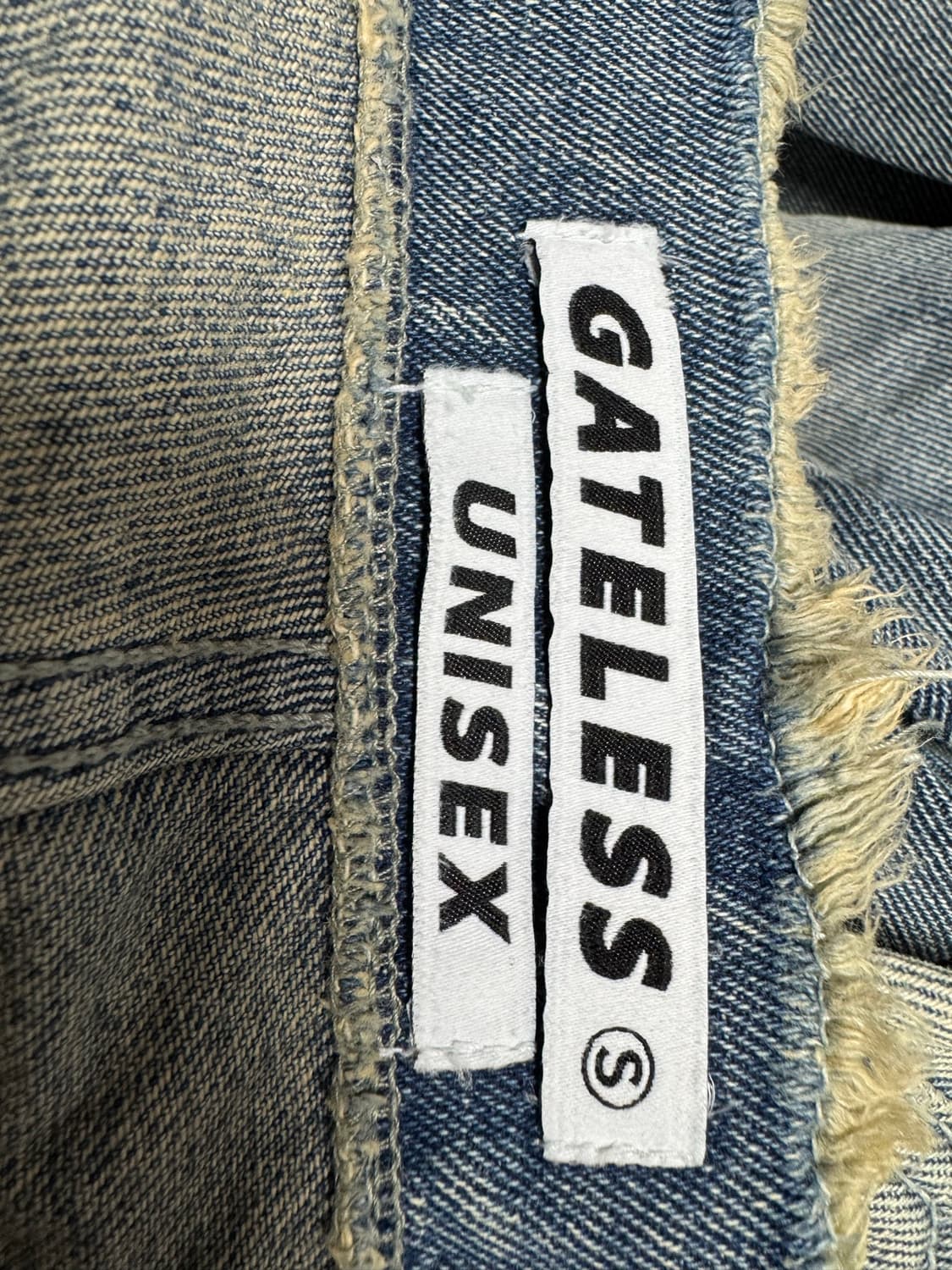 S) 게이트리스 디스트로이드 데님 상품이미지4