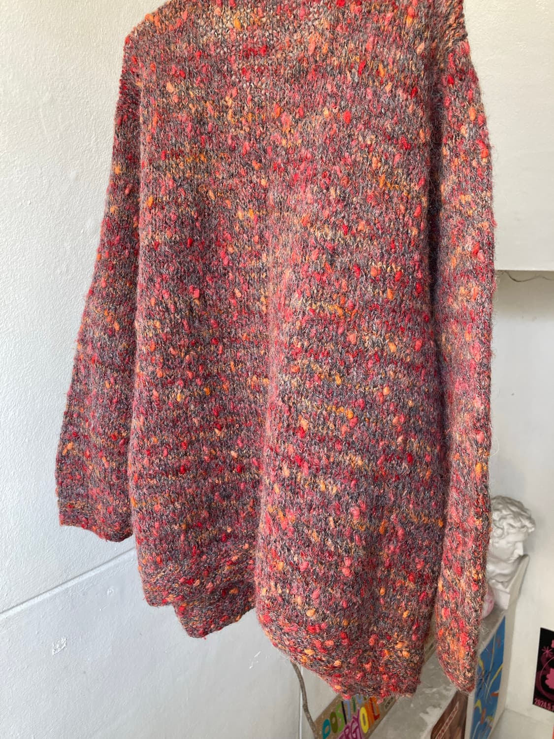 울 100% 핸드메이드 가디건 상품이미지7